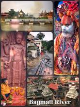 Bagmati River - a series of temples and a religious burning ritual in Kathmandu