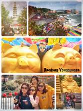 Haedong Yonggungsa - large Buddhist temple complex with a long history directly at the Ocean