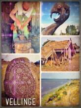 Fotevikens Viking Town - learning about ordinary life and crafts of the wild nordic tribes