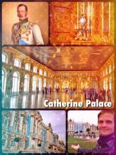 Catherine Palace was built for Peter the Great's wife (not Catherine the Great)
