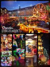 Striezelmarkt Dresden - the hole city is in a christmas fever