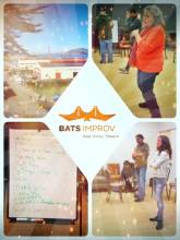 BATS Improv Theatre - learning the first steps of improv theatre and then enjoying a fun show