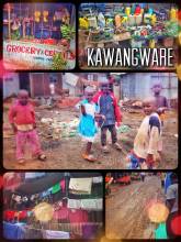 Kawangware - visiting a friend in the slum for singing and dancing in an African church