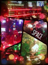 Space Lounge Bar & Grill - listening to bumping African beats under the starshine of a clear night in Nairobi