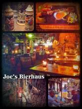 Joe's Beer House - exquisite restaurant with delicious Game meat, heavy decorated with colonial stuff
