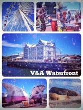 V & A Waterfront - strolling along the harbour and navigating through endless arcades of tourists