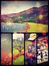 Fly Fishing - spontaneously packing some flies and trying to catch a trout in the lake