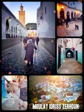 Moulay Idriss Zerhoun - the holiest Islamic city in Morocco - allegedly one quarter spirituality of Mecca