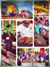 Binniger Fasnacht - attending the small but still very nice carnival parade in my home town