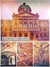 Bundeshaus - the official house of parliament of the state of Switzerland in Bern
