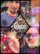 Spidertown Skuon - eating tarantula, scorpion, water bugs and other gross animals