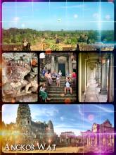 Angkor Wat - city of temples and the former capital of the Khmer Empire