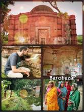 Barobazar - a series of ancient Mosques in a small village of West-Bangladesh