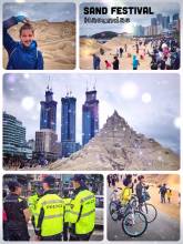 Haeundae Sand Festival - a crowded weekend producing a series of creative masterpieces of sand