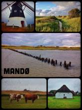 Mandø - hiking on a small and rainy island in the Wadden Sea of Denmark