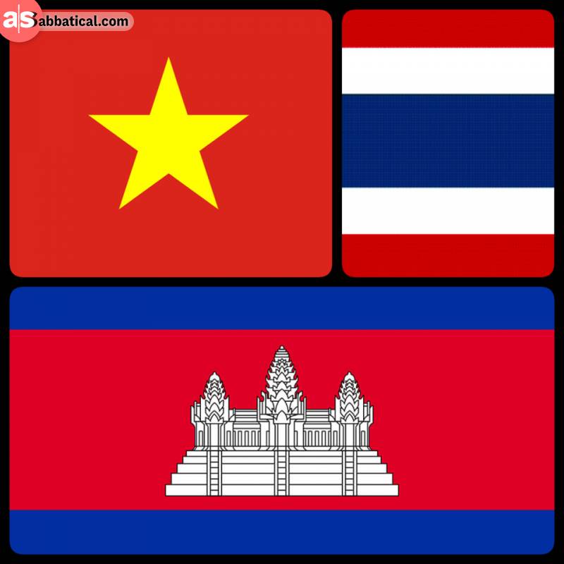 Vietnam - Cambodia - Thailand